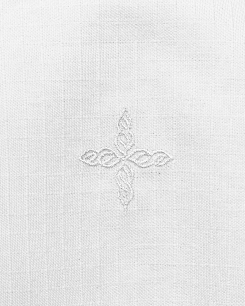 Signature Ripstop Pleated Shirt - Salt