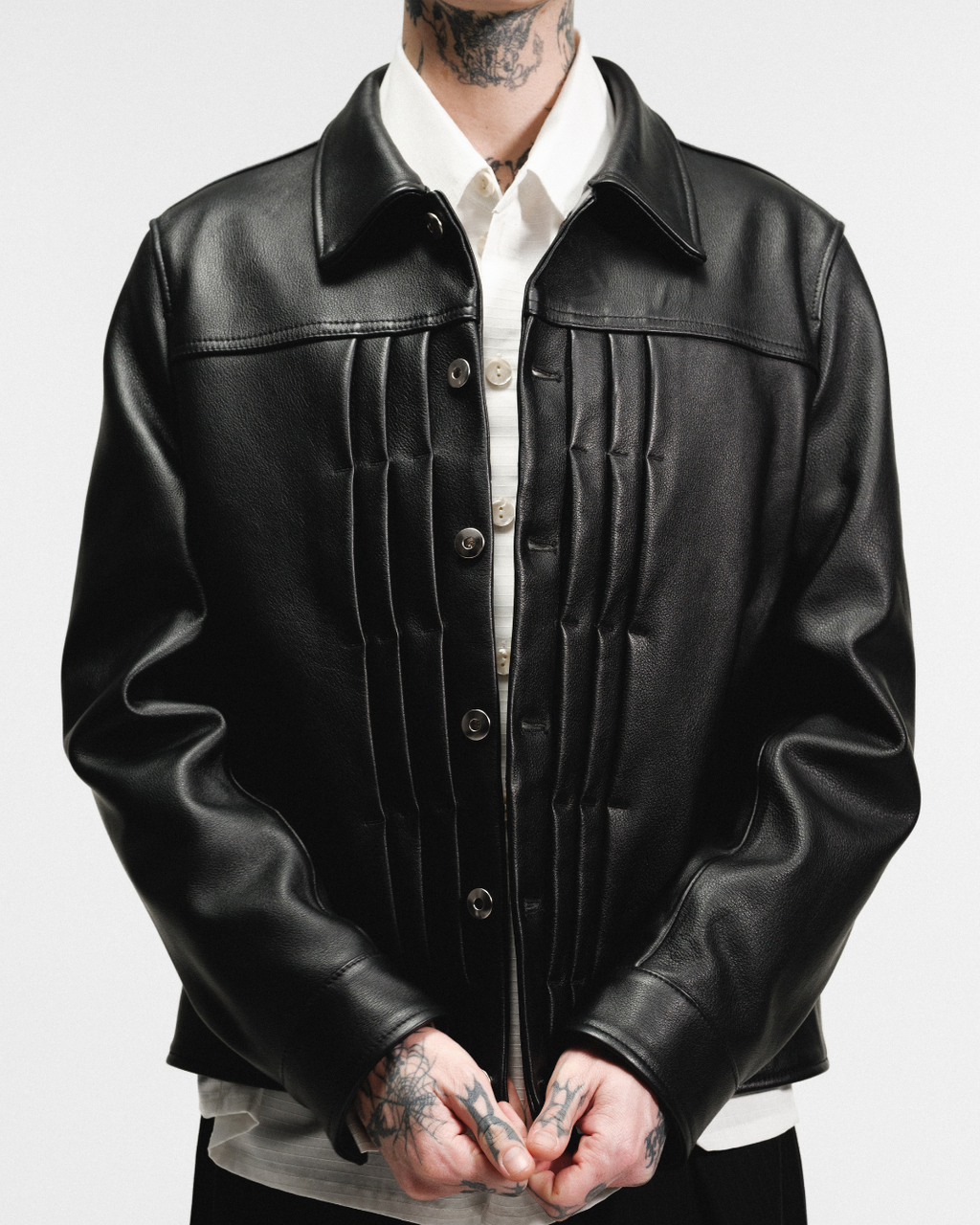 Type 1 Leather Jacket - Oil