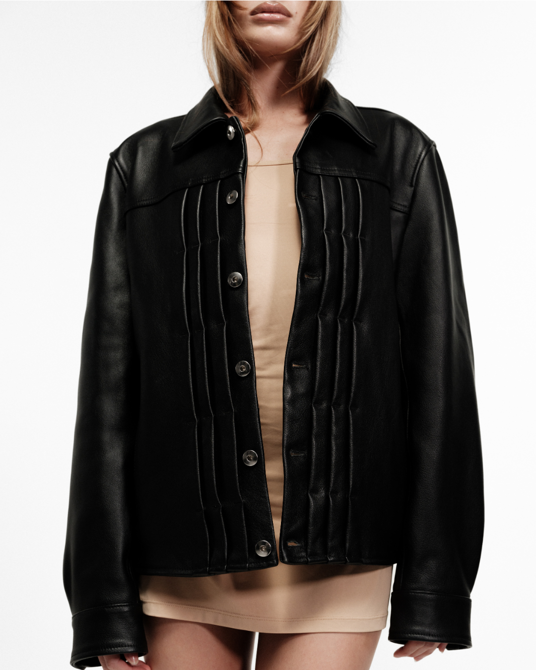 Type 1 Leather Jacket - Oil